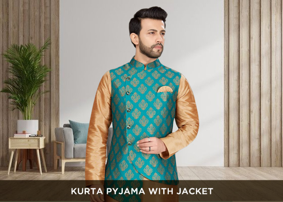 Kurta Pajama with Jacket